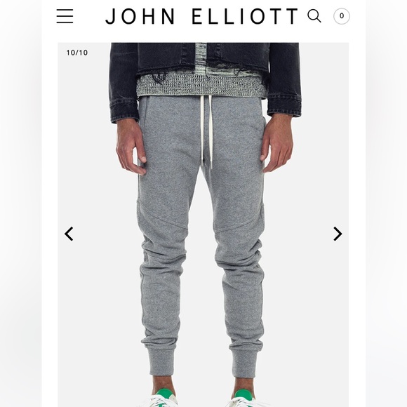 John Elliott sweatpants dark gray XXL - Picture 2 of 5